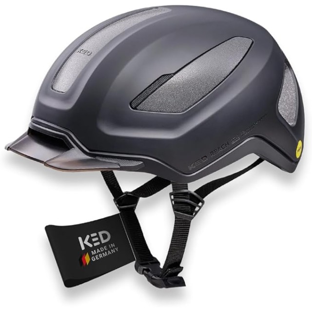 Каска Ked Reach DT1 E-Bike MIPS – Black Matt