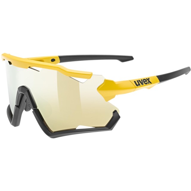 Очила Uvex sportstyle 228 Glasses - sunbee-black matt/supravision mirror yellow