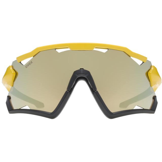 Очила Uvex sportstyle 228 Glasses - sunbee-black matt/supravision mirror yellow