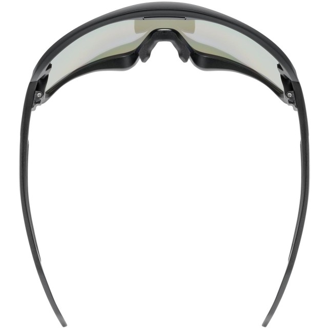 Очила Uvex sportstyle 231 2.0 P Glasses - black matt/polavision supravision mirror blue