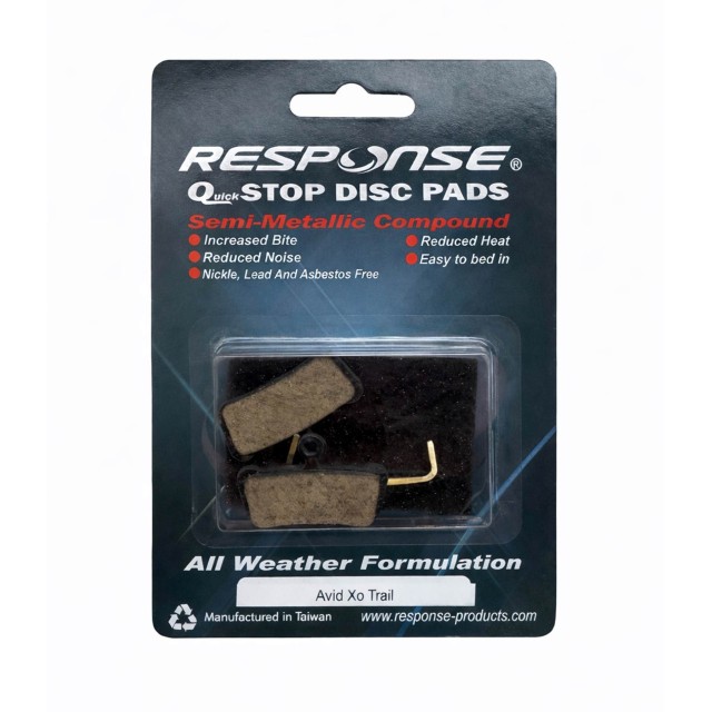 Накладки Response Quick Stop – Semi-Metallic за Avid XO Trail