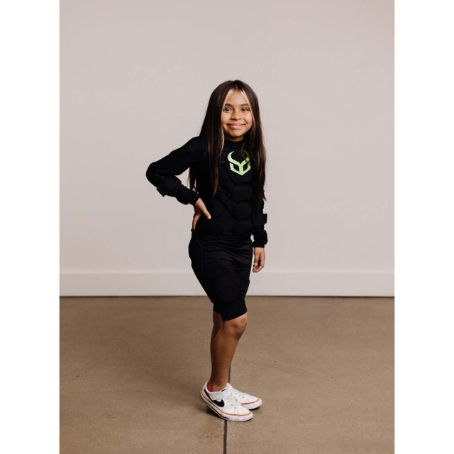 DEMON TODDLER LIL RIPPER SHORTS Black | Детски протекторни шорти