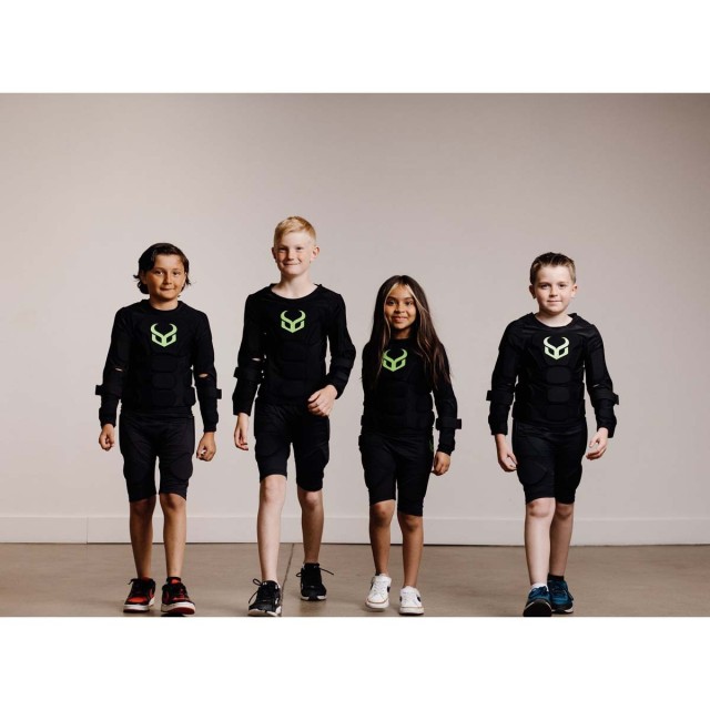 DEMON TODDLER LIL RIPPER SHORTS Black | Детски протекторни шорти