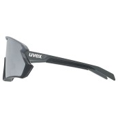 Очила Uvex Sportstyle 231 – Black Grey Mat / Mirror Silver, CAT 2
