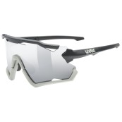 Очила Uvex Sportstyle 228 - black sand matt/mirror silver