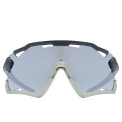 Очила Uvex Sportstyle 228 - black sand matt/mirror silver