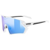 Очила Uvex Sportstyle 231 White Mat Mirror Blue CAT 2