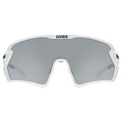 Очила Uvex Sportstyle 231 – White Mat / Supravision Mirror Silver CAT 2 + Clear CAT 0