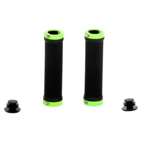 Ръкохватки CROSSER HL-G201 black w/apple green rings