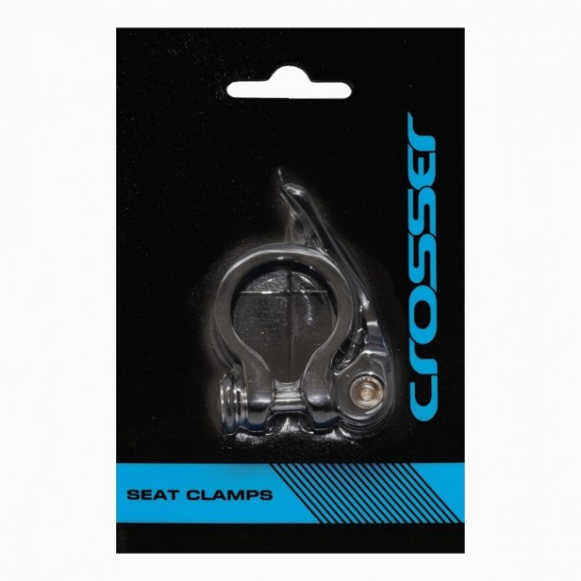 Скоба за седалка CROSSER 209Q 31.8мм QR черна