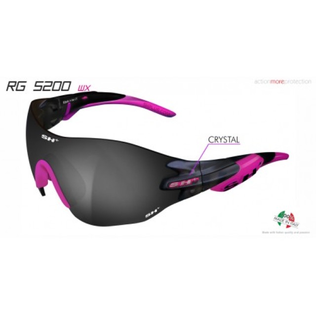 Очила SH+ RG 5200 WX WHITE SMOKE - PINK TIPS 